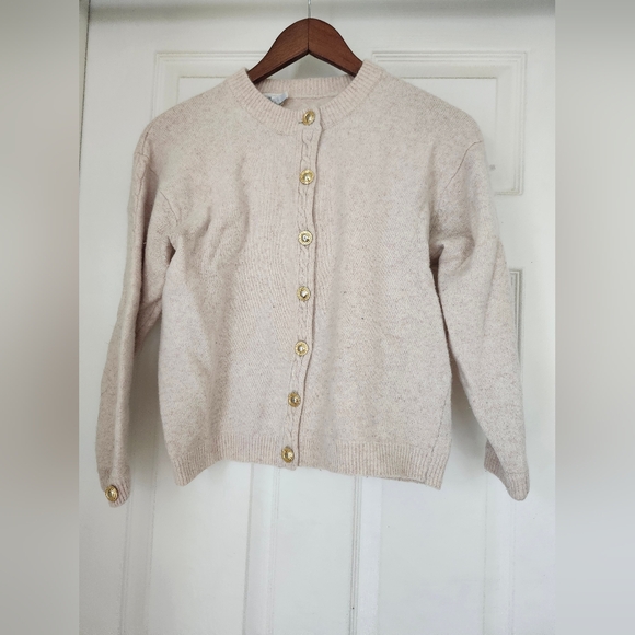 Vintage lambswool angora cardigan - Picture 3 of 4